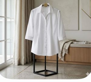 White Button-Down Shirt