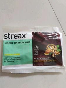 Streax Creme Hair Colour - Burgundy