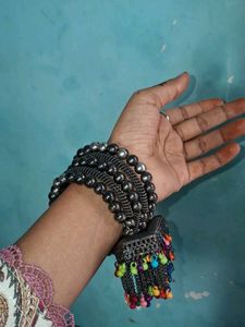 Boho Multicolor Jhumka Bangles