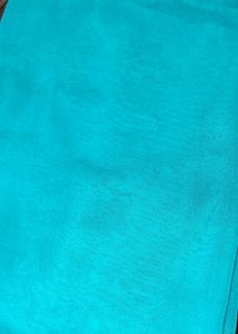 Pure Chiffon Sea Green Saree 🫰