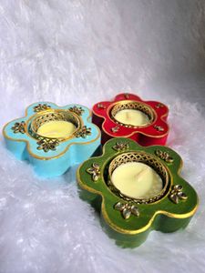 Decorative Flower Candle Holder