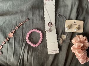 coquette pink accessories set 🎀✨