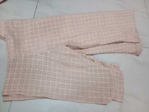 Elegant Lace Trim Kurta