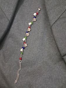 Combo Of Beautiful Crysta Hoops and Bracelet