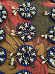 Navy Blue Handmade Patches