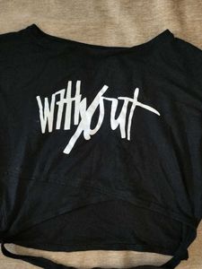 Black Crop Top
