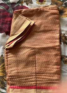 Beautiful Saree with Floral Motifs