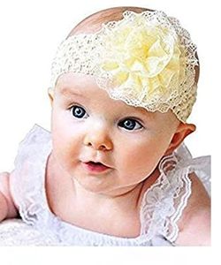 Lace Flower Headbands - Set of 2