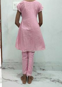 Pretty Pink Kurta Set