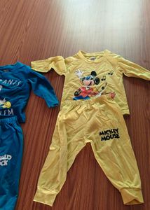 Mickey &amp; Donald Duck Pajama Set 2