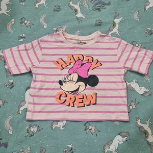 Disney Minnie Mouse "Happy Crew" T-Shirt