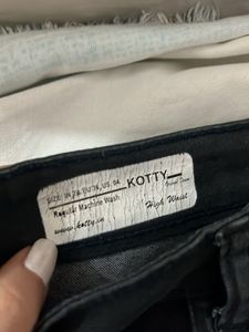 Black Flared Jeans