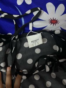 Chic Polka Dot Off-Shoulder Top