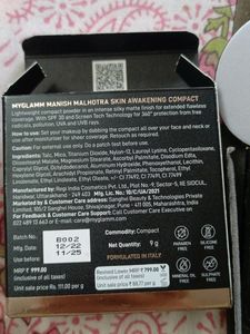 Manish Malhotra Compact - Neutral Champagne CP 02