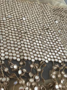 TRENDING Mirror Work Fabric 1m