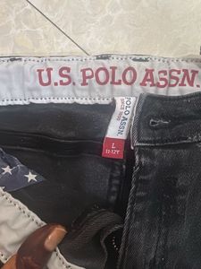 U.S. Polo Assn. Black Jeans