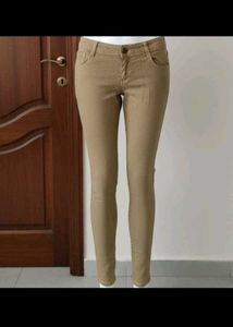 Classic Tan Skinny Fit Jeans