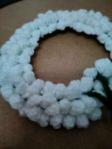 Handmade White jasmine gajra