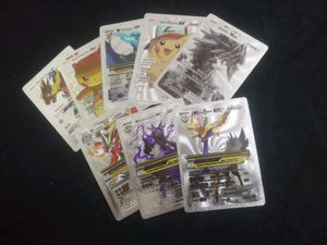 Pokemon silver edition cards set of 8