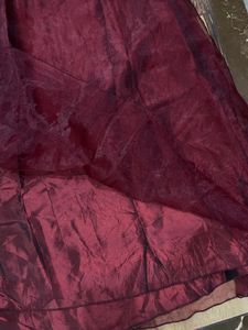 Maroon Embellished dress