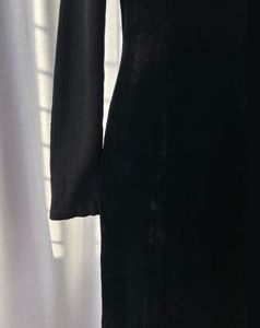 Korean Velvet Dress