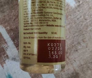 Streax Shine Hair Serum With Walnut Oil