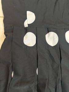 Black &amp; White Polka Dot Dress