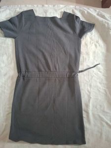 Casual Grey Short Sleeve Dress