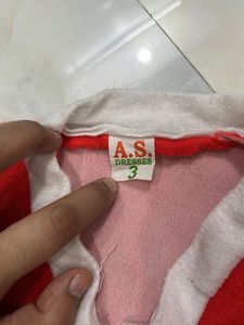 Santa Claus dress for 4-6 year  (5-Piece )