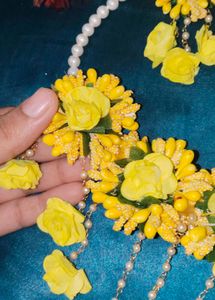 sunflower🌻" haldi jwellery set "💛