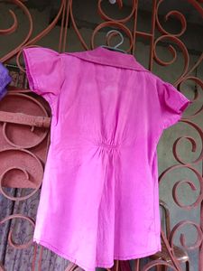 Combo Of Two Beautiful Tops With 2 Sided Pockets💜
