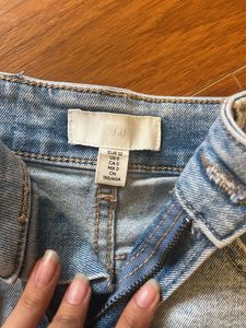 Light Wash Denim Cutoff Shorts