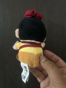 adorable Crayon Shin-chan Painter Plush Keychain
