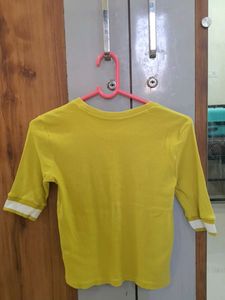 MAX Yellow Short Sleeve T-Shirt