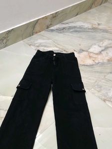 Black Cargo Pants