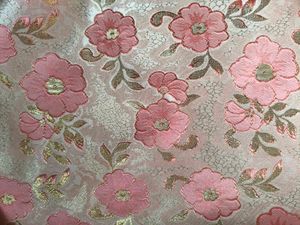 Elegant Pink Floral Gown