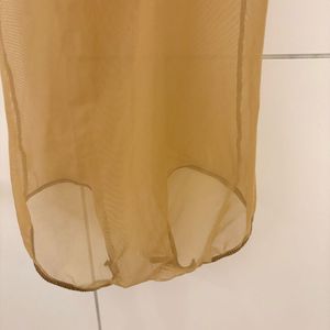 Sheer Nude Bodysuit like new