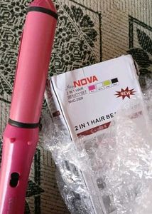 2-in-1 Hair Straightener &amp; Curler