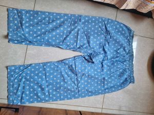 Blue Printed Palazzos