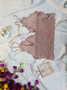 🇳🇿💫🎀 Beautiful Peach Lace Bralette