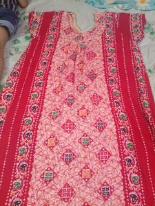 Comfortable Printed Nightgown
