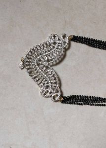 Designer Mangalsutra &amp; Earrings Set