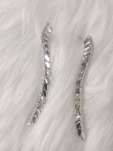 92.5 Sterling Silver Heavy Earings