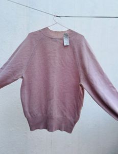 Dusty Rose Crew Neck Sweater