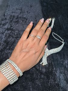 Sparkling Rhinestone Jewellery Set