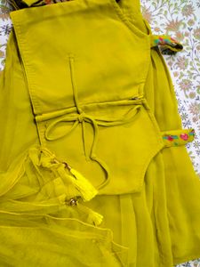 Vibrant Printed plazo set and shrug