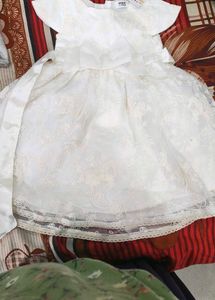 Elegant White Lace Party Dress