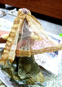 Handmade Fabric Doll Saree