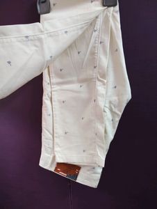 Women's Wear - Formal Pant(Half White). Size L-30