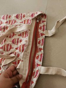 Cute Ice Cream Print Tote Bag